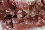 Beautiful, Pink Amethyst Geode Section - Argentina #170185-1